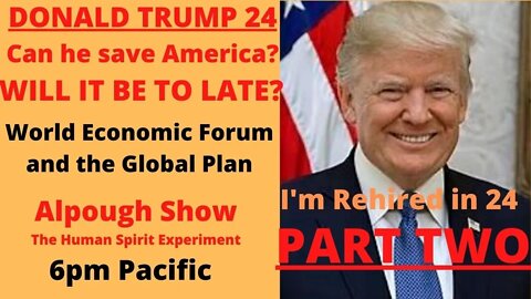 Donald Trump in 24. Will it be to late! Part two.