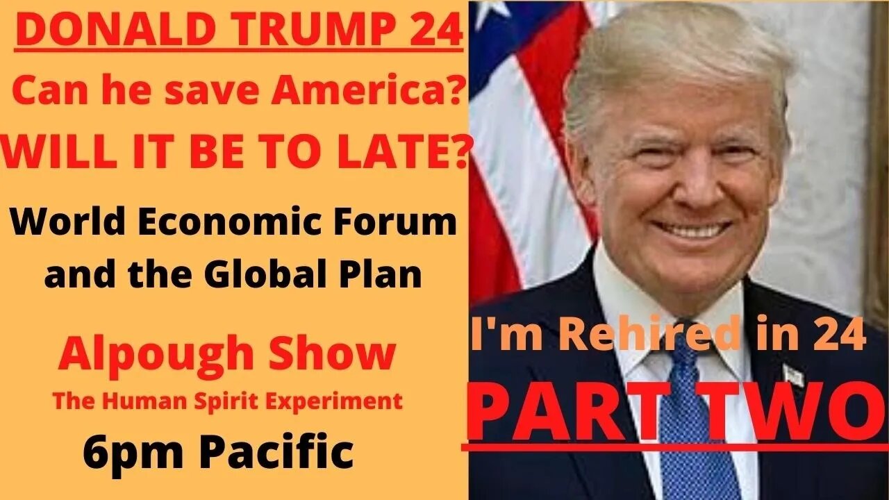 Donald Trump in 24. Will it be to late! Part two.