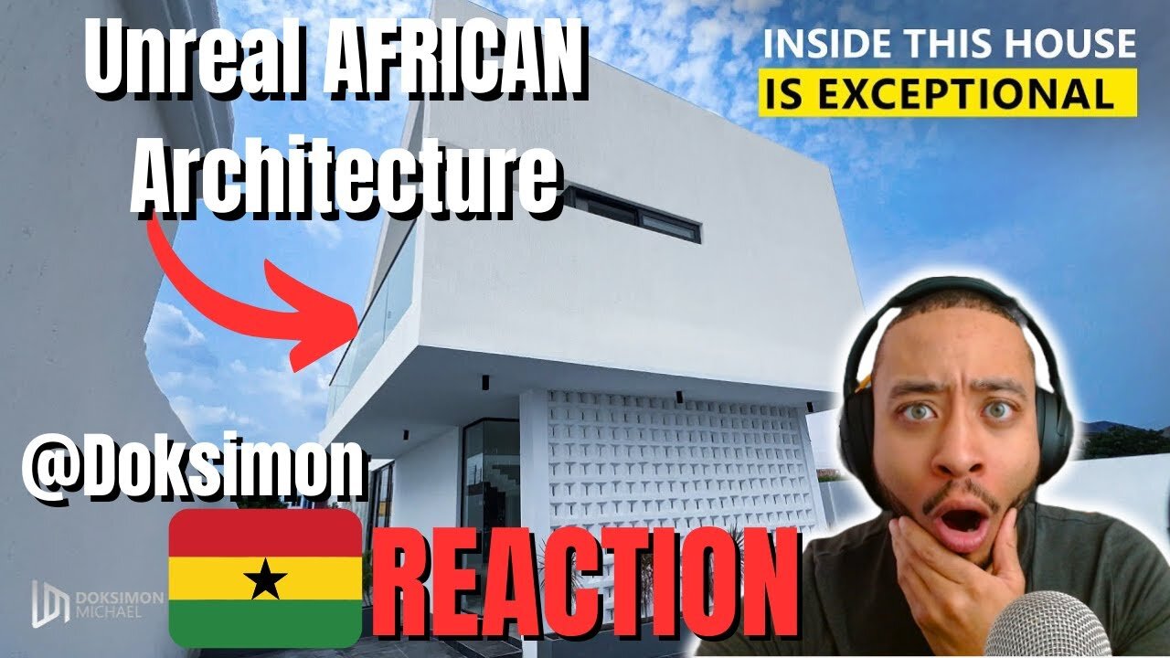 THIS Is The Most Unique Home In Ghana! [REACTION] @doksimon