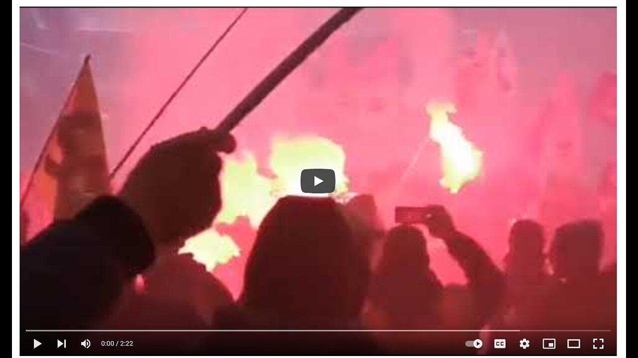 HUGE MOVE! Blackrock Headquarters STORMED By Protesters, Hundreds of Thousands Rally In Paris 2 min