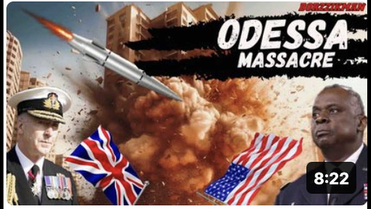 ODESSA Massacre: BRITISH and U.S. Soldiers Soared Into The Air Along With Administrative Building