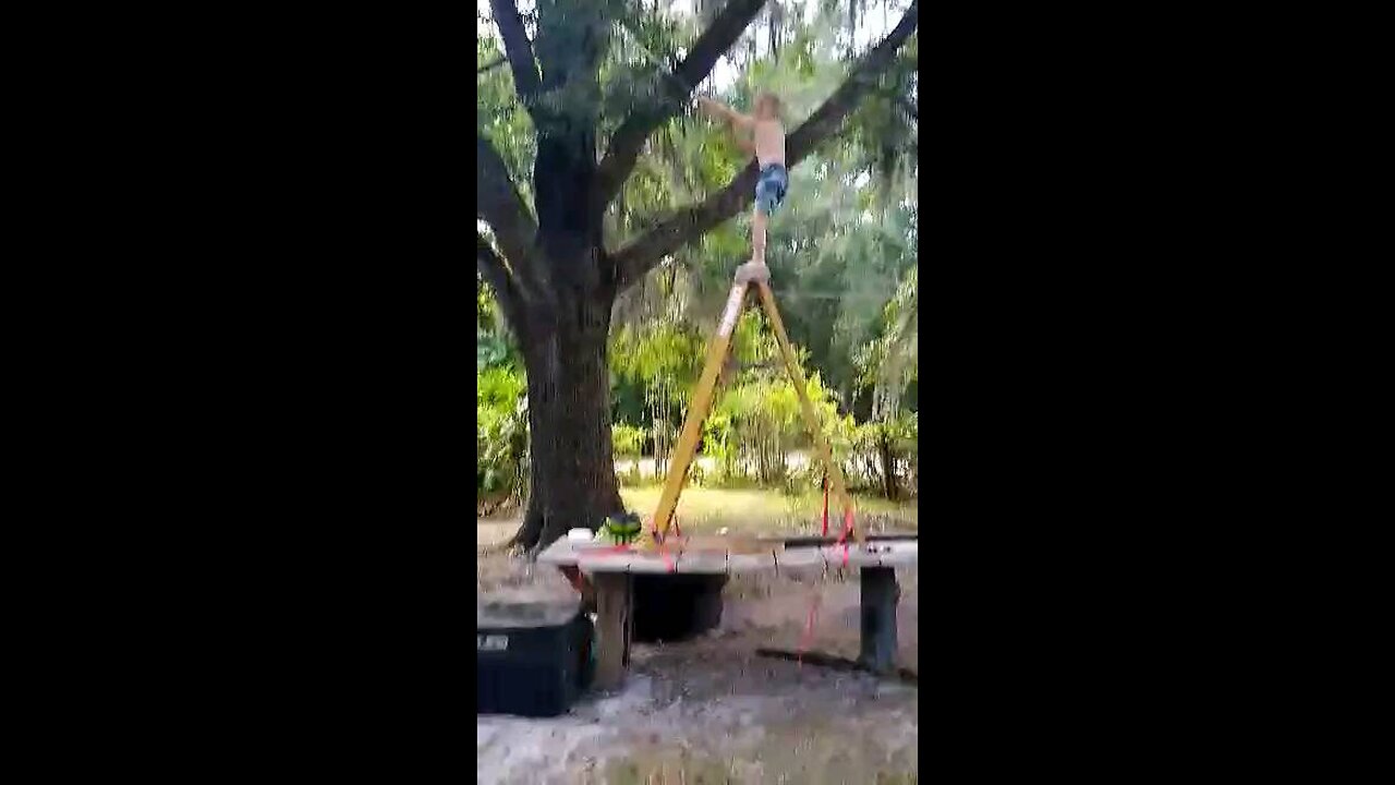 Rope swing