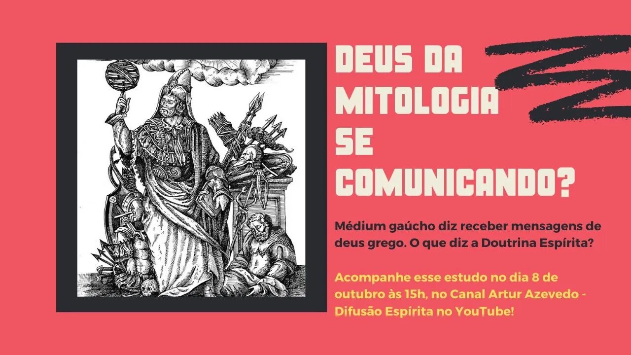 Deus da mitologia grega se comunicando?