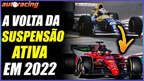 SUSPENSÃO ATIVA RESOLVE O PORPOISING DOS CARROS DE F1 DE 2022 |B|F