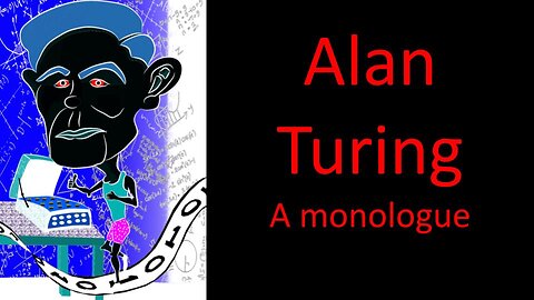 I drew a caricature of Alan Turing and this was the result!