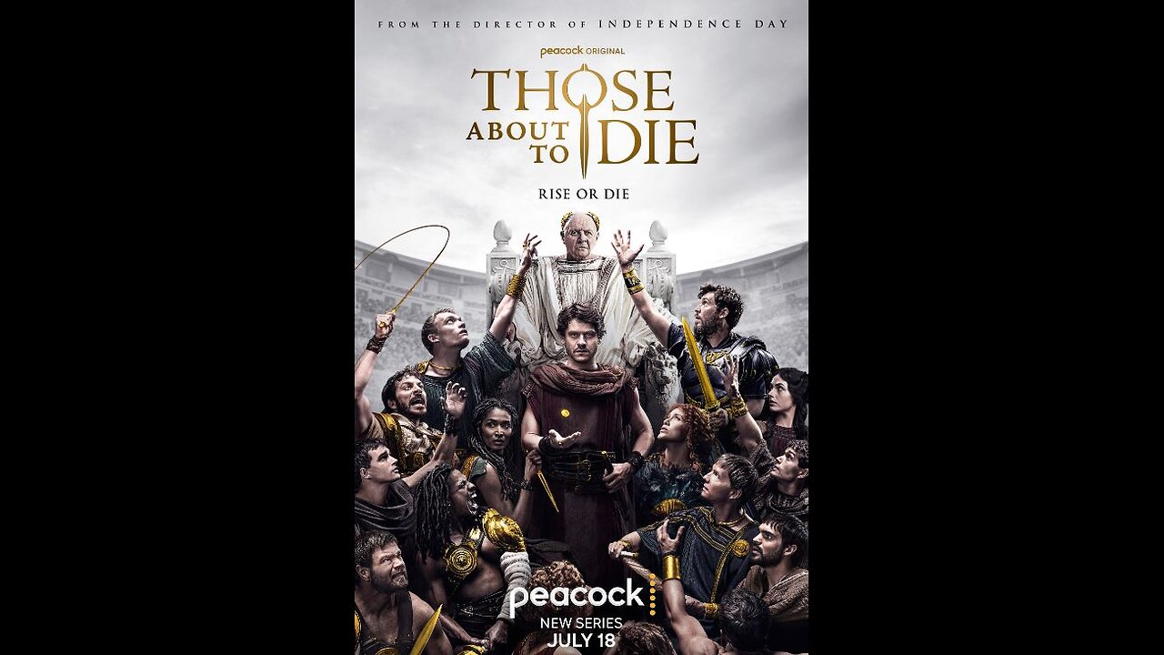 Those About to Die - Official Trailer #anthonyhopkins #peacockoriginals #gladiators #epic #romans