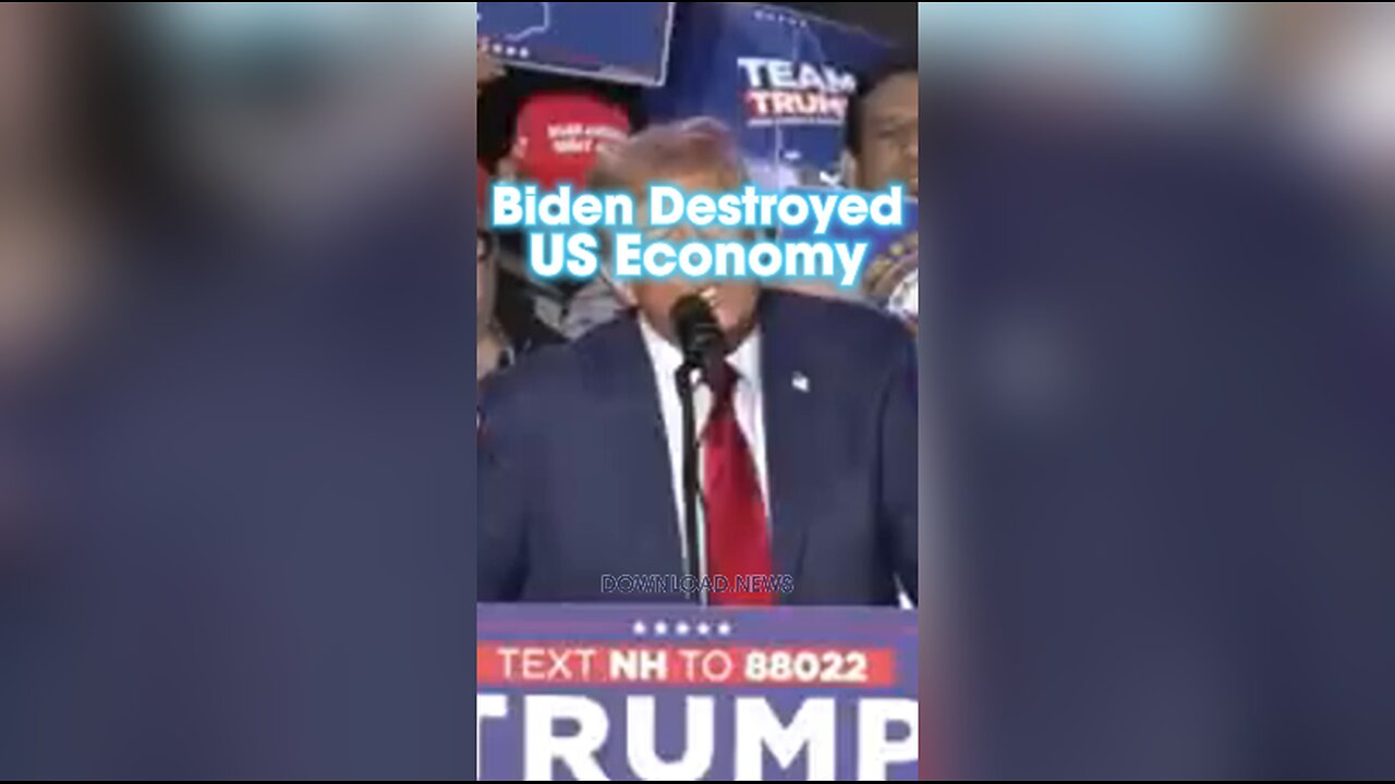 Trump: The Biden Regime is Bankrupting Americans - 12/16/23