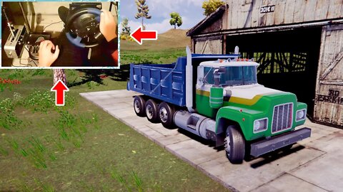 Delivering 3 Tonnes of Gasoline | My Truck Game | Thrustmaster T150 Pro