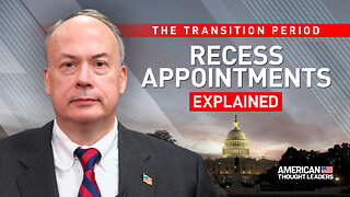 Recess Appointments: Trump’s Way to Bypass Senate Impasse?—Jeff Clark