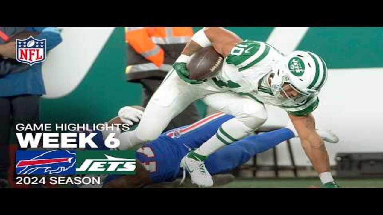 Buffalo Bills vs. New York Jets Game Highlights | NFL 2024 Season Week 6