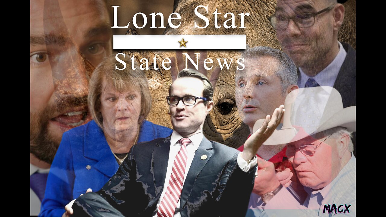 Lone Star State News #93: Tagging Texas RINOS Continues; How is Your Statehouse?