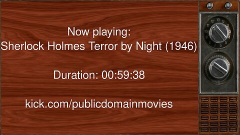 Sherlock Holmes Terror by Night (1946)