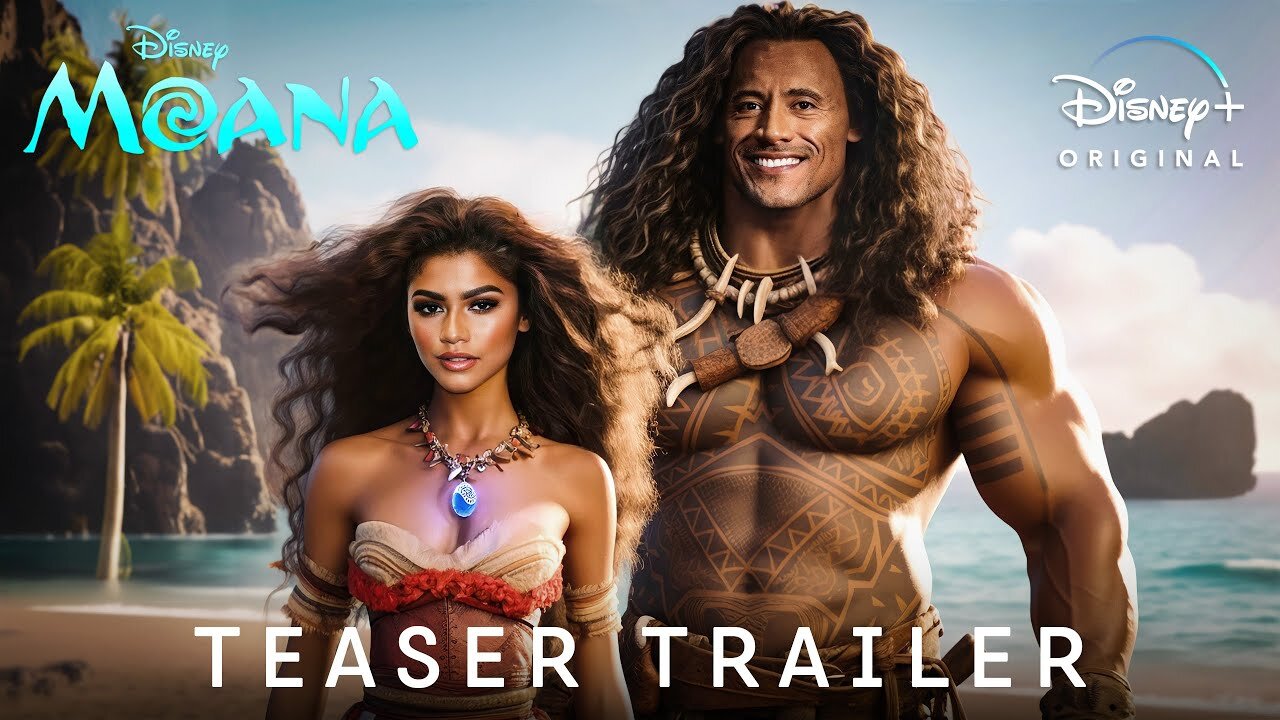 Moana / The Action Movie Trailer / Teaser Trailer 2024 / BDU Comedy