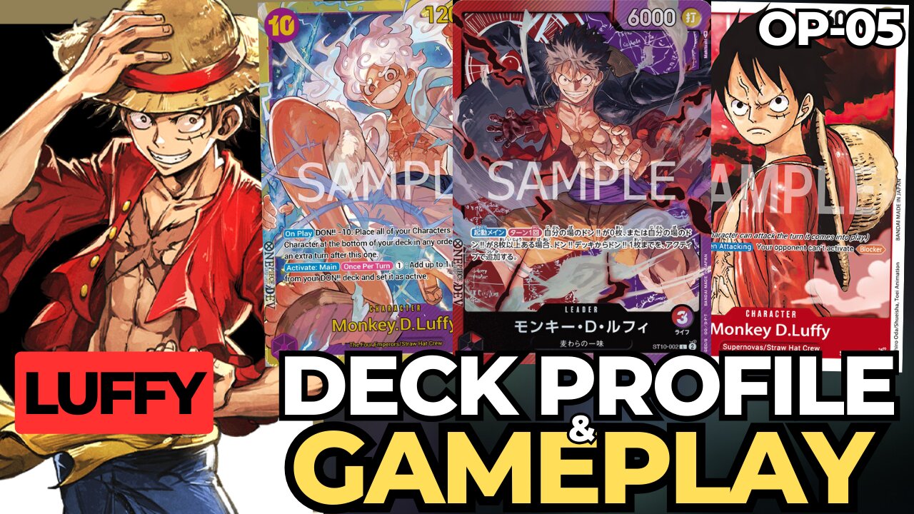 THIS DECK HAS POTENTIAL!! CAN WE MAKE IT WORK IN OP05 | One Piece Card Game Deck Profile & Gameplay