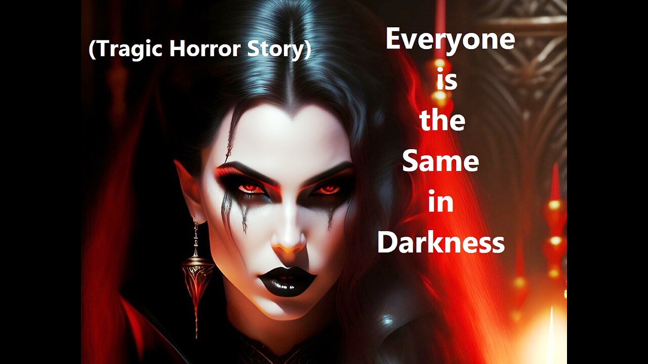 Everyone is the Same in Darkness (Tragic Horror Story)