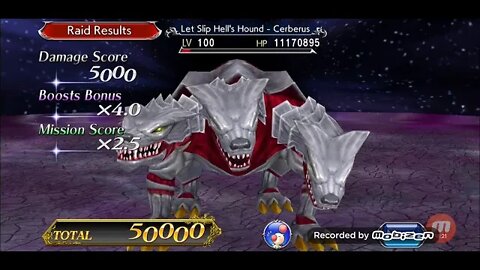 Let Slip Hells Hound: Cerberus Raid pt 5 / Final Fantasy: Dissidia Opera Omnia