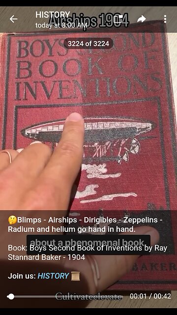 Documentary: Airships,Radium; Helium