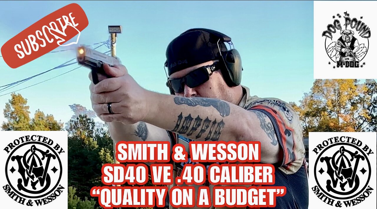 SMITH & WESSON SD40VE .40 CALIBER REVIEW! QUALITY ON A BUDGET!