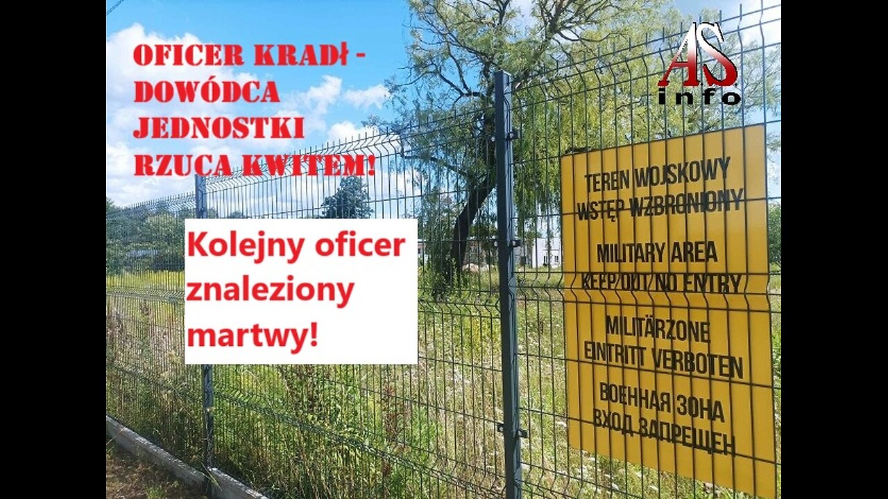 Oficer okradał powodzian - dowódca jednostki odchodzi! Znaleziono zaginionego żołnierza - nie żyje.