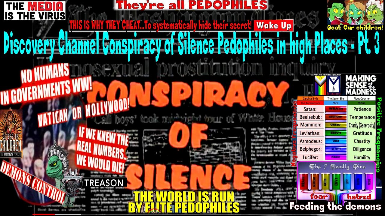 Discovery Channel Conspiracy of Silence Pedophiles in high Places DivX5 – Pt. 3 (see related links)