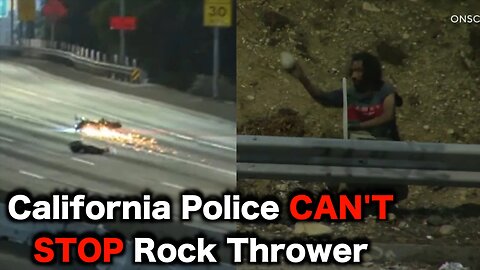 Homeless Rock Thrower CAN'T Be Arrested?