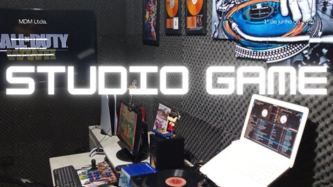 STUDIO GAME MEU SETUP DE GRAVAÇÃO