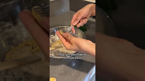 I TRIED MAKING HOMEMADE PASTA FOR THE FIRST TIME…