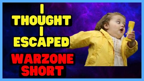 This Always Happens ... | Warzone Shorts #shorts