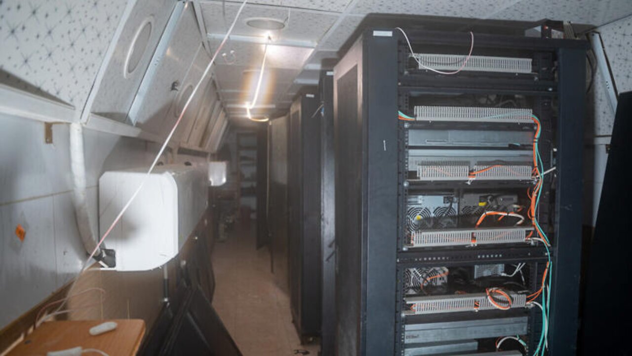 Israel says IDF uncovered a Hamas "intelligence server farm" under the UNRWA HQ in Gaza.