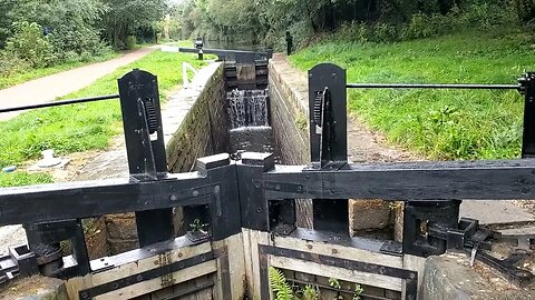 Leaky Locks and Rain #yorkshire #nature #travel #water #uk #canal