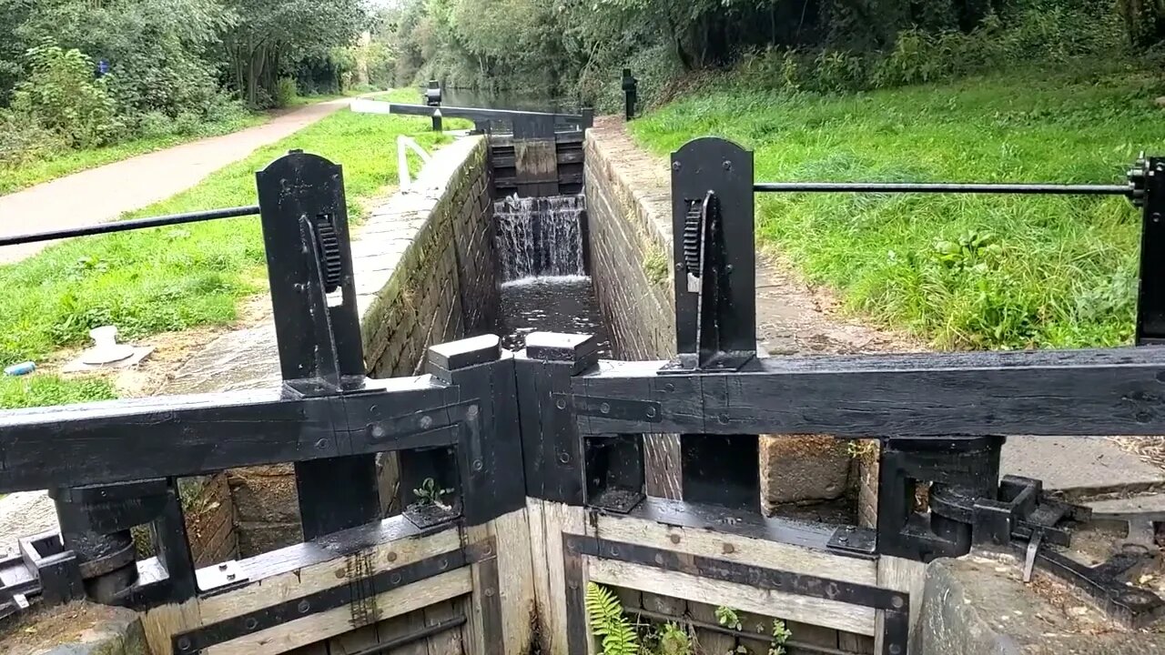 Leaky Locks and Rain #yorkshire #nature #travel #water #uk #canal