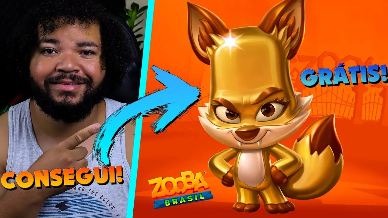 CONSEGUI! GANHEI A NIX DOURADO GRÁTIS NO EVENTO! ZOOBA: Jogo de Batalha Animal