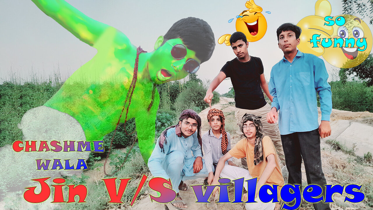 Chashme Wala Jin V/S Villagers by Yaro Ka Maza//Edit by Ahmad Raza