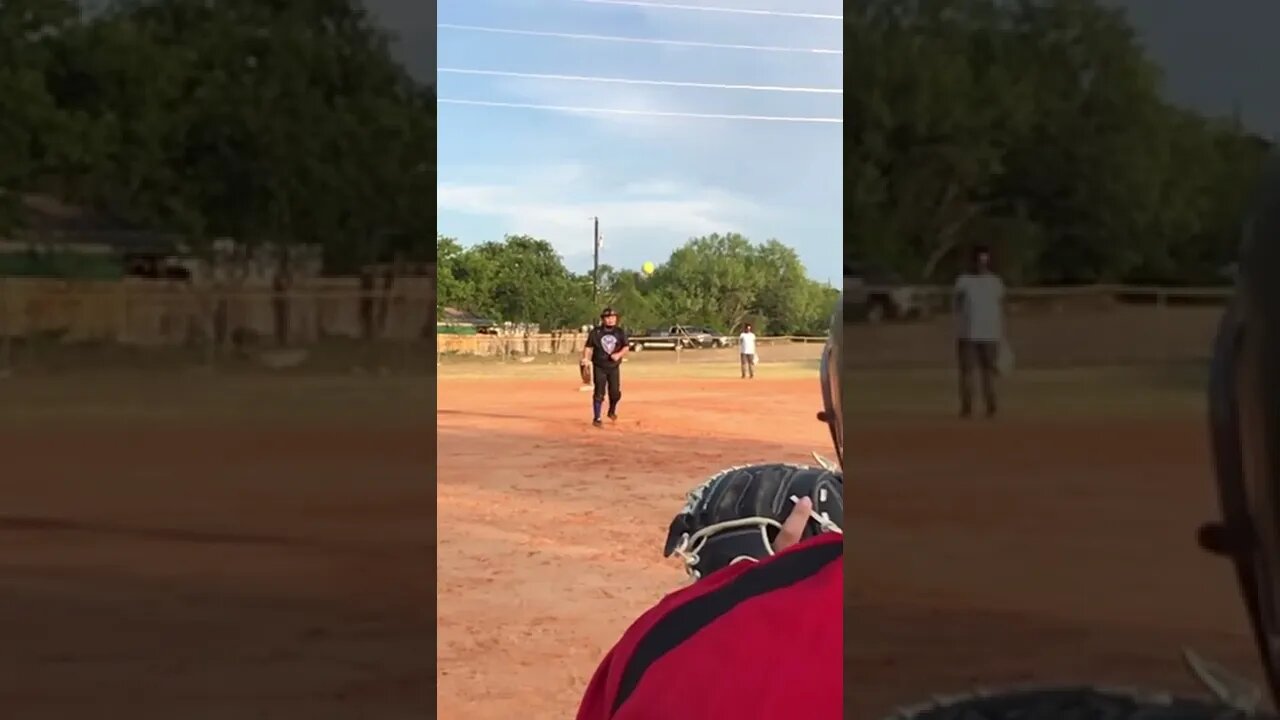 8-Year-Old Pitching