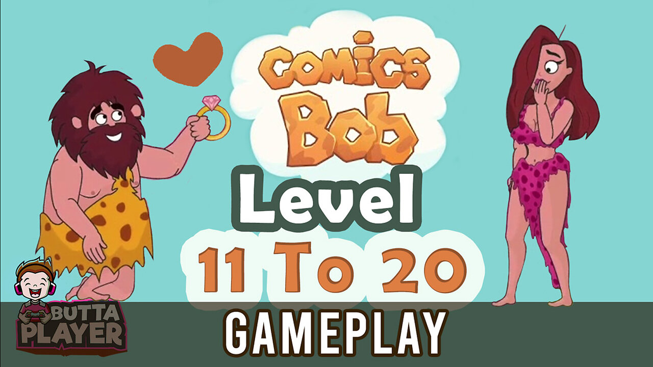 Comics Bob - Puzzle Game All Levels 11 - 20 ⛳ Android Gameplay Walkthrough