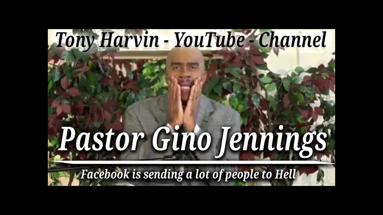 Pastor Gino Jennings - Facebook is sending people to Hell!