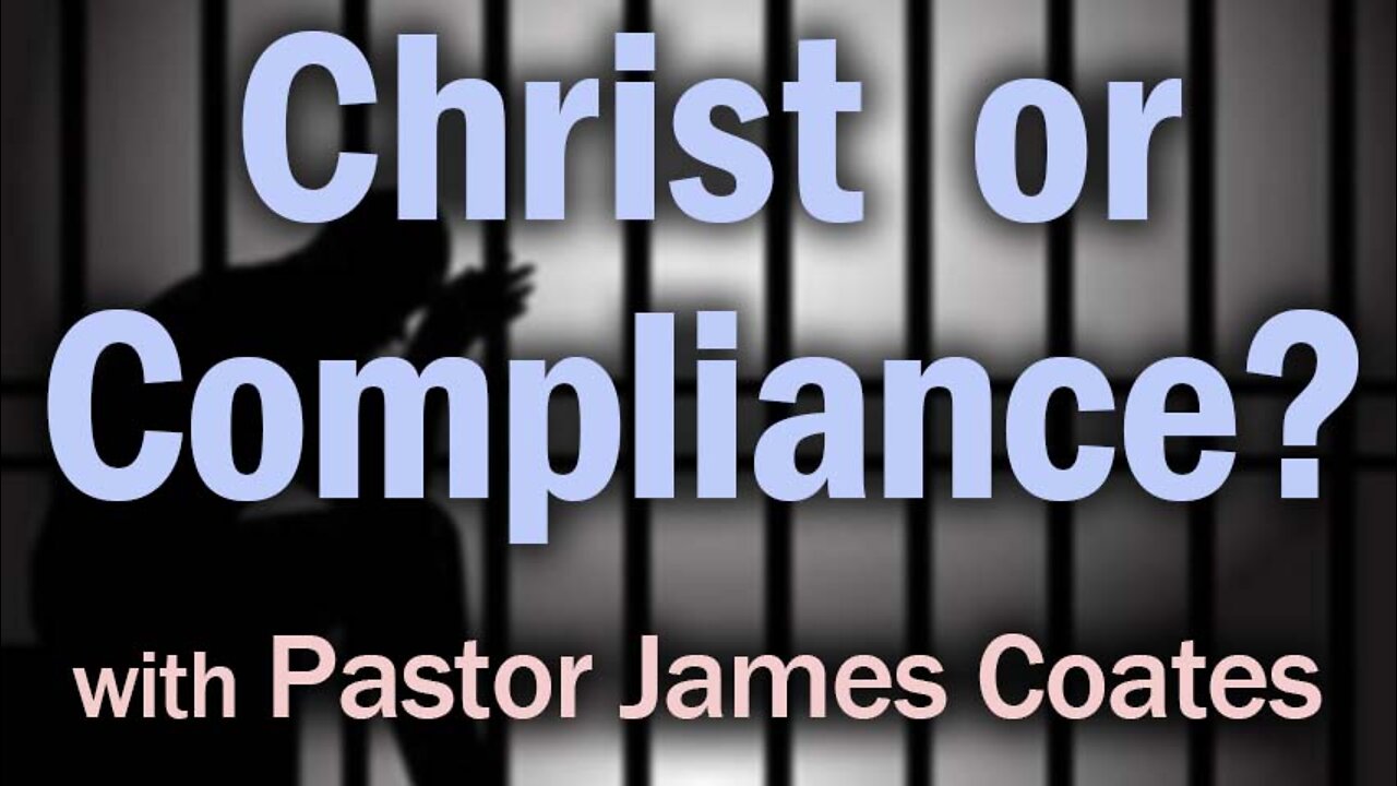 Christ Or Compliance? - Pastor James Coates on LIFE Today Live