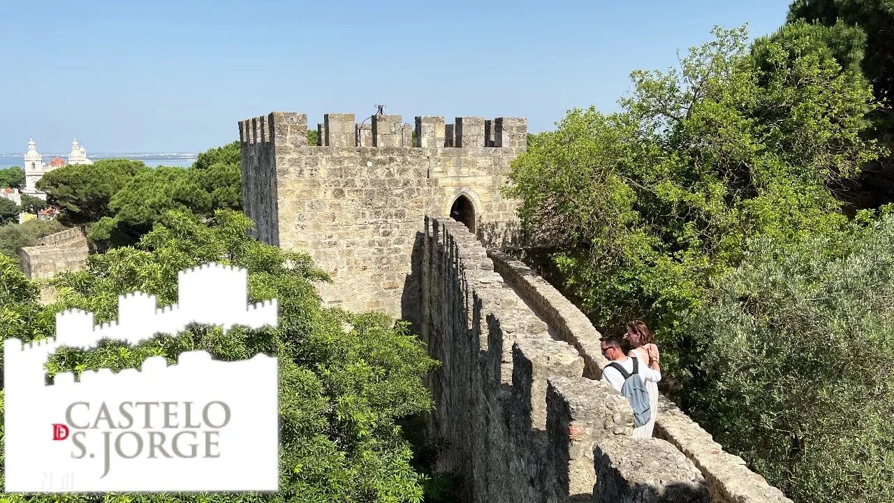 Portugal: Lisbon St. George Castle Full Walkthrough (4K) Castelo de Sao Jorge Portugal 🇵🇹