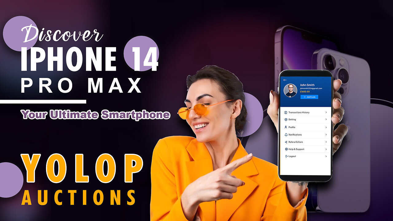 iPhone 14 Pro Max: Elevate Your Mobile Experience | Yolop Auction!