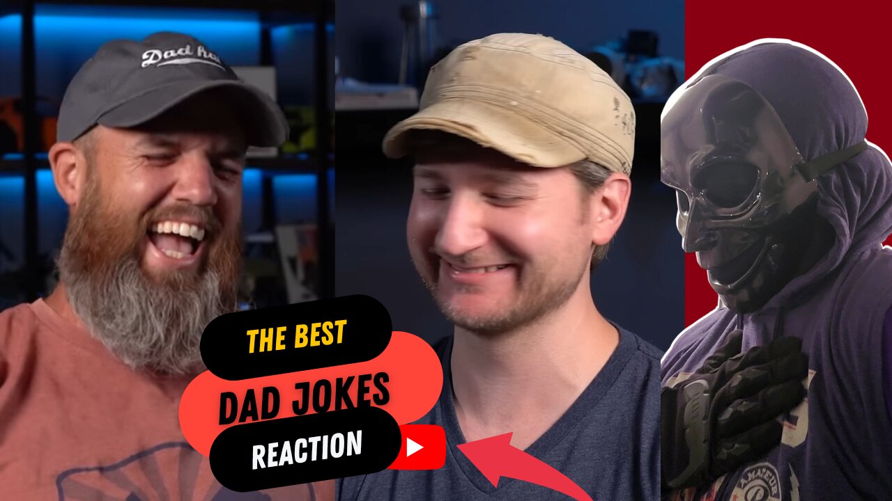 The Best Dad Jokes Ever!! pt. 17 Try not to Laugh Reaction
