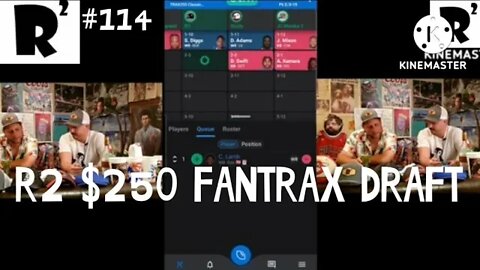 FANTRAX LIVE DRAFT! $250 FULL PPR R2 DRAFT. Justin Tucker 4th round? lol. We dominate the draft!!