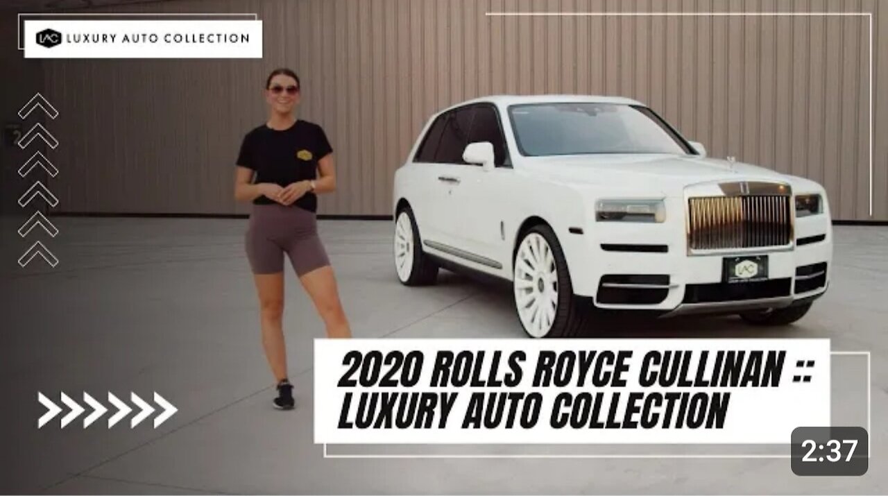 2020 Rolls Royce Cullinan __ Luxury Auto Collection