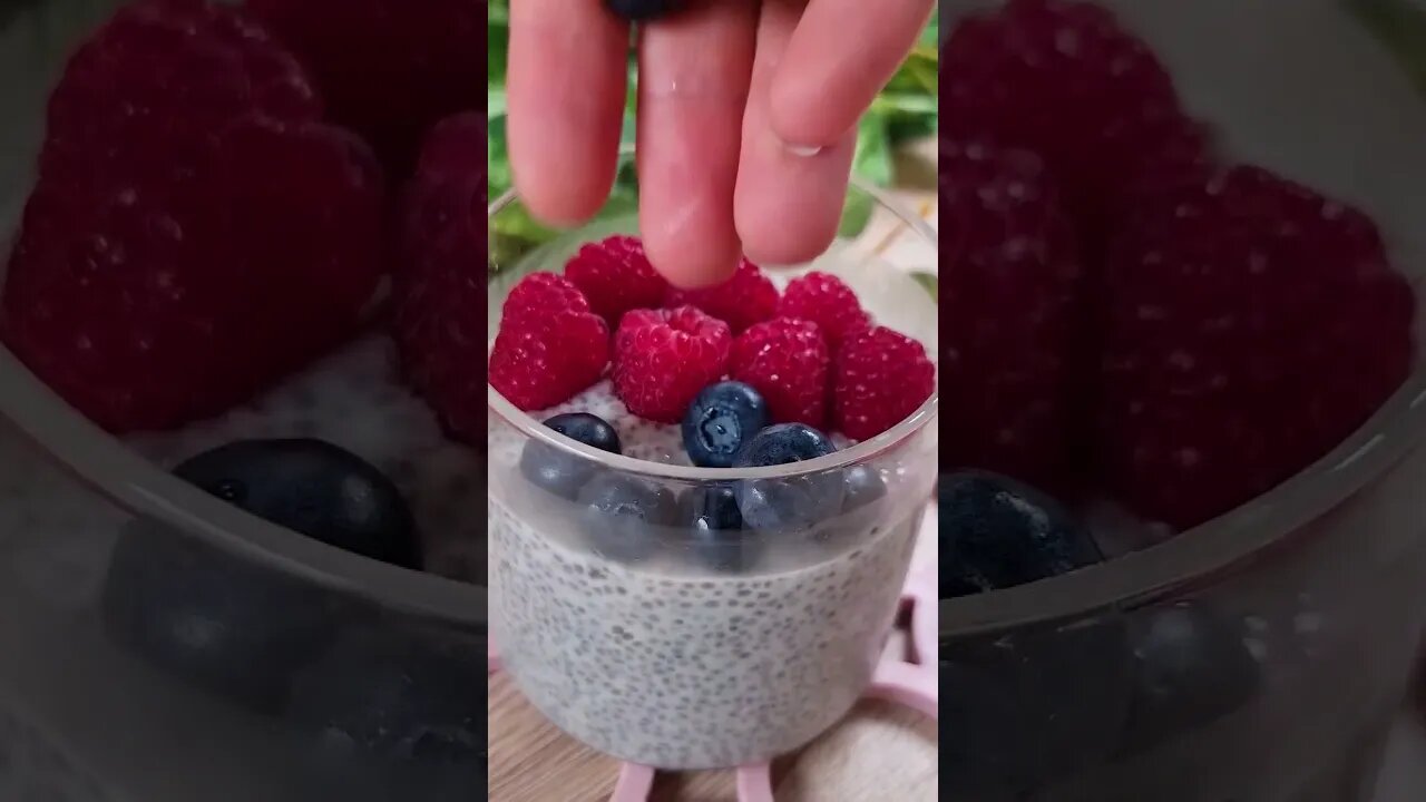 Want to try Kim Kardashian's famous chia pudding? 😋 #shorts