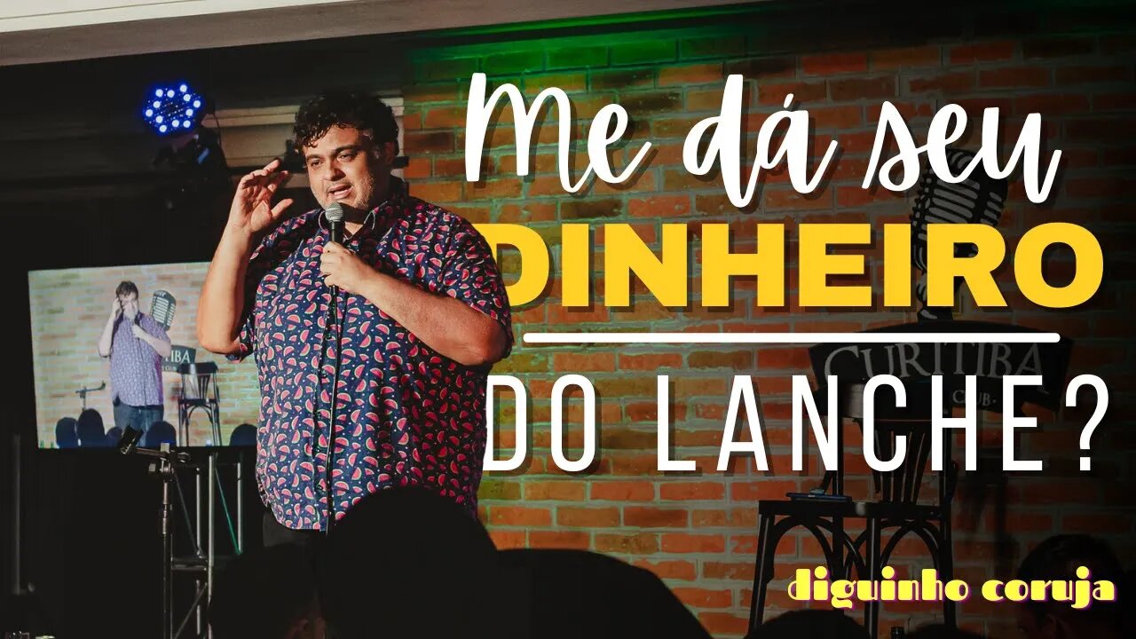 Eu guardei dinheiro pra levar minha familia pra praia... | Diguinho Coruja - Stand-up Comedy