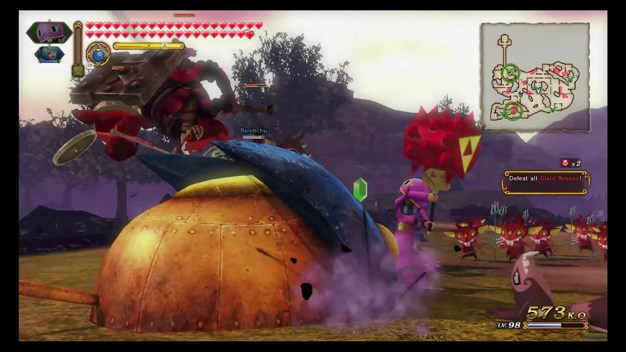 Hyrule Warriors Definitive Edition - Lorule Map - Square G10 (A Rank)