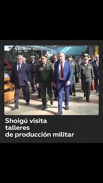 Ministro de Defensa ruso inspecciona producción militar