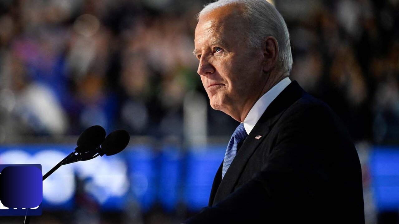 Live : Biden's addresses on DNC Protestors