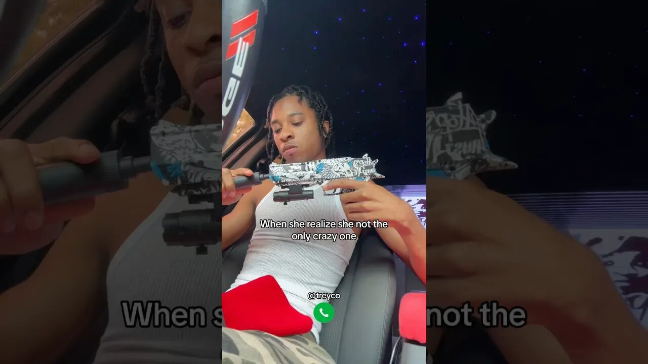 When she realize she not the only crazy one