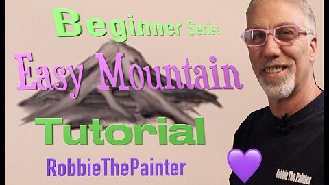 Easy Mountain Tutorial | #how to | #oil painting