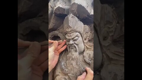 از تنه تا مُجَسمه👌👏